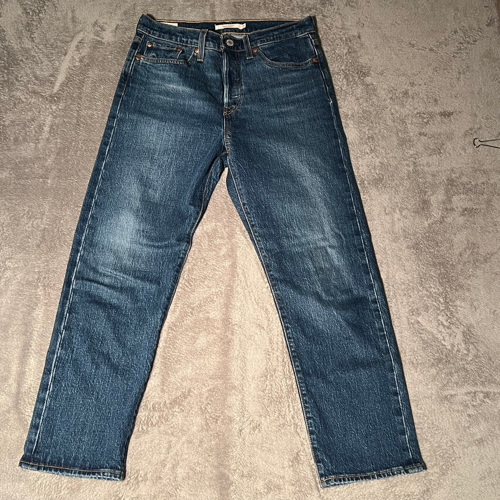 Levi's Wedgie Straight Jeans | Dark Wash | Waist 28 / Inseam 26 | High Rise